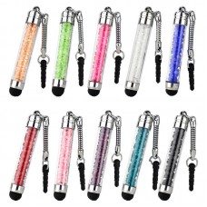 Stylus ar Swarovski kristāliem sensoriem ekrāniem